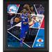 Joel Embiid Philadelphia 76ers Framed 15" x 17" Impact Player Collage with a Piece of Team-Used Basketball - Limited Edition 500