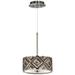 Woodwork Diamonds Giclee Glow 10 1/4" Wide Pendant Light