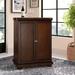 Three Posts™ Hedon Bar Cabinet Wood in Brown | 39.38 H x 21.25 D in | Wayfair 1F3F85B3A1FB4DD48F335F2F4F1280AB