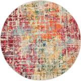 Celestial 5' Round Multicolor Area Rug - Nourison CES13