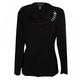 Frank Lyman Women's Long Sleeve Cowl Neck Top 10 Black