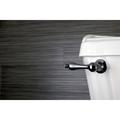 Kingston Brass Water Onyx Toilet Tank Lever in Black/Gray | 2.5 H x 2.63 W x 1.25 D in | Wayfair NKTAL