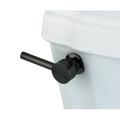 Kingston Brass Water Onyx Toilet Tank Lever in Black/Gray | 2.06 H x 2.82 W x 1.25 D in | Wayfair NKTDL