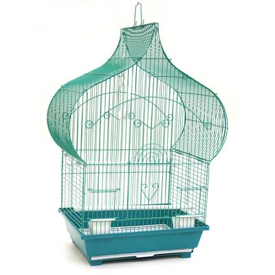 YML Green Taj Mahal top shape Bird Cage, Medium