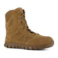 Reebok Sublite Cushion Tactical Boot 8 inch Tactical Boot with Side Zipper - Men's Coyote 11.5 Medium 690774455689