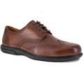 Florsheim Loedin Wing Tip Lace Up Brogue - Men's Brown 9 Medium 690774467125