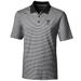 Men's Cutter & Buck Black Texas Tech Red Raiders Big Tall Forge Tonal Stripe Polo