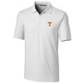 Men's Cutter & Buck White Tennessee Volunteers Big Tall Forge Pencil Stripe Polo