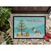 East Urban Home Wire Fox Terrier Christmas Non-Slip Outdoor Door Mat Synthetics | Rectangle 1'6" x 2'3" | Wayfair 2DDA98C65E3043AFAAB07D20C9BEB83D