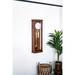 Hermle Black Forest Clocks Laredo Wall Clock Wood/Metal in Brown | 34 H x 10.5 W x 5.5 D in | Wayfair 70994030351