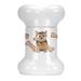 Tucker Murphy Pet™ Norfolk Terrier Bone Shaped Pet Treat Jar Ceramic, Size 9.0 H x 6.0 W x 5.0 D in | Wayfair 1249EE0057F645BDB1032244590215C8