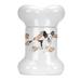 Tucker Murphy Pet™ French Bulldog Bone Shaped Pet Treat Jar Ceramic | 9 H x 6 W x 5 D in | Wayfair 15BD116826C54DE6A44B9DC7CB697424