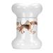 Tucker Murphy Pet™ Beagle Bone Shaped Pet Treat Jar Ceramic | 9 H x 6 W x 5 D in | Wayfair D947E00F891D4B938D2217081764B7BD