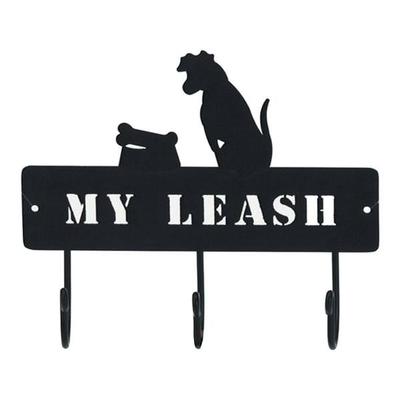 Dennis East 11940 - My Leash Triple Hook Wall Rack Size: 8