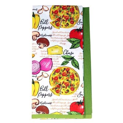 Dennis East 10745 - Pizza Dish Towel Set of 2 Size: 28