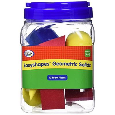 Didax Educational Resources Easyshapes Geometric Solids Set
