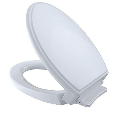 TOTO SS154#01 Traditional SoftClose Elongated Toilet Seat, Cotton White