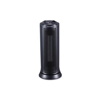 Lorell 17in. Ceramic Tower Heater - Ceramic - Electric - Electric - 1000 W to 1500 W - 2 x Heat Sett