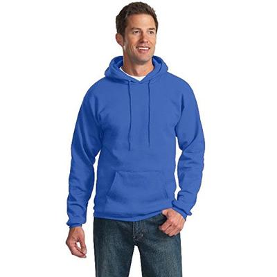 Port & Company Tall Essential Fleece Pullover Hooded Sweatshirt. PC90HT Royal