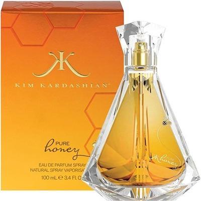 Kim Kardashian Pure Honey Eau de Parfum Spray for Women, 3.4 Ounce (Pack of 3)