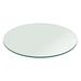 Fab Glass and Mirror 41RT6THFLTE 41" Round 1/4" Inch Thick Tempered Flat Polish Edge Glass Table Top