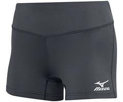 Mizuno Victory 3.5" Inseam Volleyball Shorts Charcoal