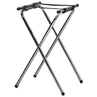 American Metalcraft (TRSD1815) Polished Chrome Deluxe Metal Tray Stand