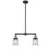 Innovations Lighting Bruno Marashlian Canton 21 Inch 2 Light Mini Chandelier - 209-BAB-G184S