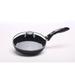Swiss Diamond Induction Non Stick Frying Pan w/ Lid Non Stick/Aluminum in Gray | 1.32 H in | Wayfair XD6420ic