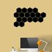 Isabelle & Max™ Honeycomb Pattern Wall Decal Vinyl in Black | 22 H x 36 W in | Wayfair 1F3AAE3E9D7A49DD87DE368B7F49B87A