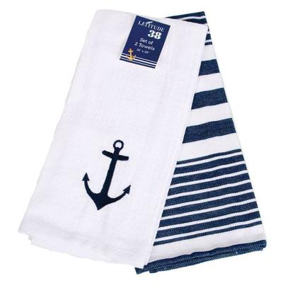 Dennis East 20461 - Woven & Embroidered Cotton Dishtowels Size: 18