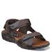 Nunn Bush Rio Bravo Three Strap River Sandal - Mens 7 Brown Sandal Medium