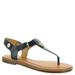 Tommy Hilfiger Bennia - Womens 10 Navy Sandal Medium