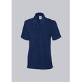 BP 1648-181-110-L Poloshirt für Frauen, 1/2 Ärmel, Polokragen mit Knopfleiste, 64 cm, 220,00 g/m² Stoffmischung, Nachtblau, L