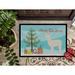 The Holiday Aisle® Marley Alpaca Christmas Non-Slip Outdoor Door Mat Synthetics | 0.25" H x 27" W x 18" D | Wayfair