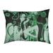 Tucker Murphy Pet™ Carlile Beethoven Frieze Designer Pillow Fabric in Green | 6.5 H x 42.5 W x 32.5 D in | Wayfair 45216699A1614325952F7D4F2C3C37DC