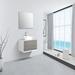Orren Ellis Grissett 36" Single Bathroom Vanity Set Wood/Solid Surface in Gray | 16.25 H x 35.63 W x 21.75 D in | Wayfair