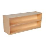 Wood Designs Storage w/ Adjustable Shelf, 23½"H Wood in Brown/White | 24 H x 48 W x 15 D in | Wayfair 12475