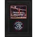 Toronto Raptors Deluxe 8" x 10" Horizontal Photograph Frame with Team Logo