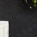 Bond Tile Maine 3" x 3" Ceramic Honeycomb Mosaic Wall & Floor Tile Ceramic in White | 3 H x 3 W x 0.39 D in | Wayfair EXT3RD100437