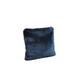 Donna Salyer's Fabulous-Furs Couture Collection Faux Fur Pillow Steel Blue Mink Faux Fur/Polyester/Polyfill | 24 H x 24 W x 6 D in | Wayfair