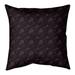 Latitude Run® Avicia Astrology Indoor/Outdoor Throw Pillow Polyester/Polyfill blend in Black/Indigo | 18 H x 18 W x 9.5 D in | Wayfair