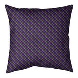 Latitude Run® Avicia Stripe Geometric Square Pillow Cover Polyester in Indigo | 9.5 H x 1 D in | Wayfair 604496EB5EDD49BBBE30DC2C3809E7DE