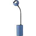 Hansa Lampe de table à diodes LED FLOWER, hauteur 475 mm, bleu pigeon