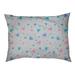 Tucker Murphy Pet™ Byrge Pink 90s Retro Pillow Polyester/Fleece in Pink/Blue | Large (42.5 W" x 32.5" D x 14" H) | Wayfair