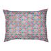 Tucker Murphy Pet™ Byrge Stained Glass Dog Pillow Polyester/Fleece in Orange/Indigo | Large (42.5 W" x 32.5" D x 14" H) | Wayfair