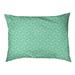 Tucker Murphy Pet™ Byrge Hexagonal Lattice Outdoor Dog Pillow Polyester/Fleece in Indigo | 9.5 H x 29.5 W in | Wayfair