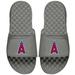 Men's ISlide Gray Los Angeles Angels Primary Logo Slide Sandals