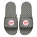 Men's ISlide Gray Minnesota Twins Alternate Logo Slide Sandals