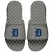 Men's ISlide Gray Detroit Tigers Primary Logo Slide Sandals